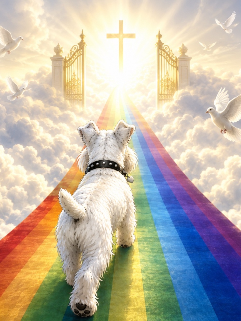 Pepe crossed thre rainbow 7.18.26 14 years old